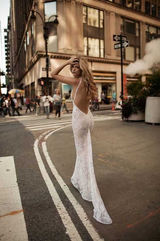 Long Dress Elegant Sexy Backless Dress