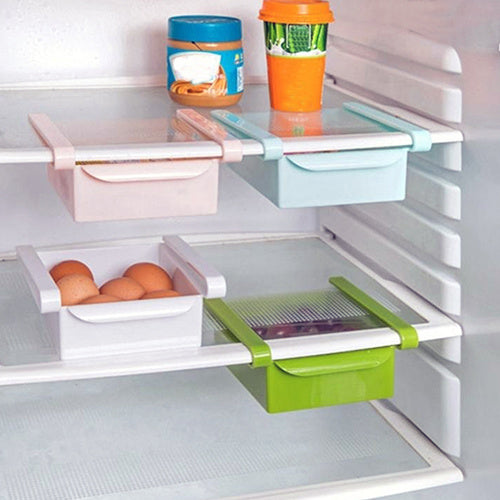 Hanging Plastic Refrigerator Storage Rack