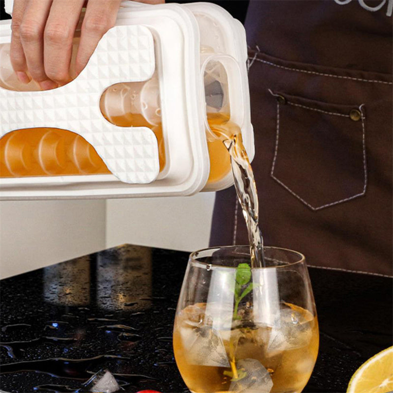 2in1 Portable Ice Maker Water Bottle