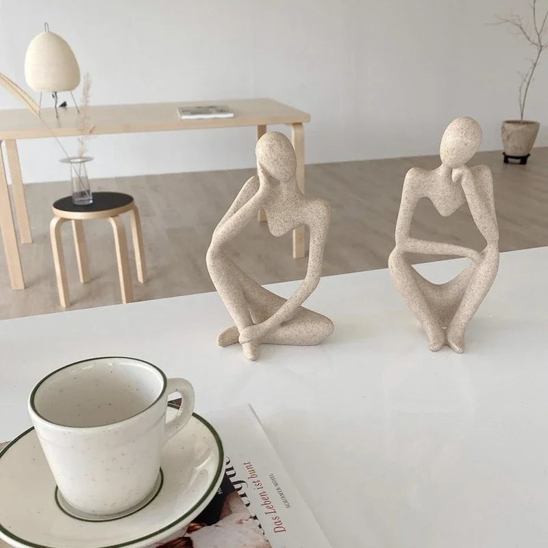 Enhance the tranquil beauty of your living room with our Nordic Living Room Decor Figurine, a perfect embodiment of minimalist elegance and modern design. This stylish figurine reflects the clean lines and understated charm characteristic of Scandinavian décor, making it an ideal addition to any contemporary home.