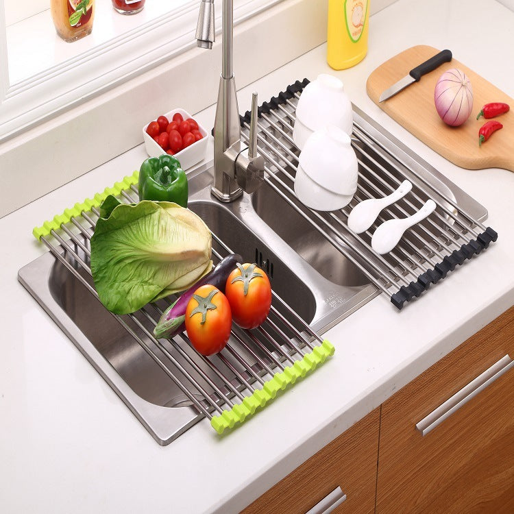 Maximize your kitchen space and efficiency with our Folding Kitchen Drain Sink, a versatile tool designed to simplify your food preparation and cleanup processes. This innovative sink solution is perfect for small kitchens, camping, or anyone looking for a space-saving and multifunctional kitchen accessory.