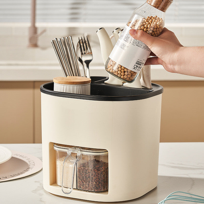 Keep your kitchen organized and clutter-free with our Kitchen Tool Storage solution, designed to maximize countertop space while keeping essential tools easily accessible. Made from high-quality, durable materials, this organizer is perfect for holding spatulas, spoons, knives, and other kitchen gadgets. With multiple compartments, it offers an efficient way to store all your utensils while adding a modern touch to your kitchen décor