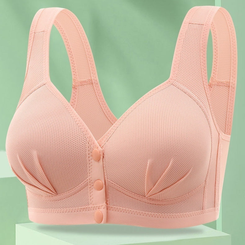 Experience unparalleled comfort and practicality with our Nursing Mother Adjustable Bra, designed to support and adapt to the needs of breastfeeding mothers. Crafted with soft, breathable fabrics and an easy-to-use design, this bra ensures that both you and your baby have a seamless nursing experience. 