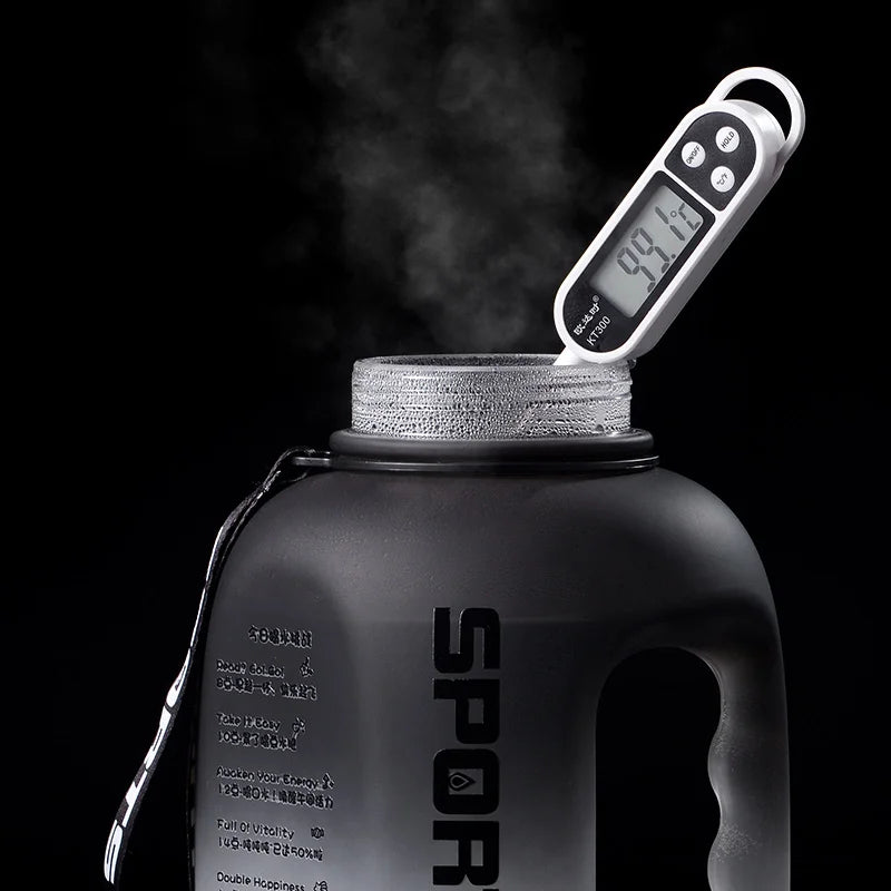 Keep your hydration levels up during workouts and daily activities with our Fitness Plastic Bottle with Straw. Designed for convenience and ease of use, this durable bottle is perfect for fitness enthusiasts, athletes, and anyone with an active lifestyle.