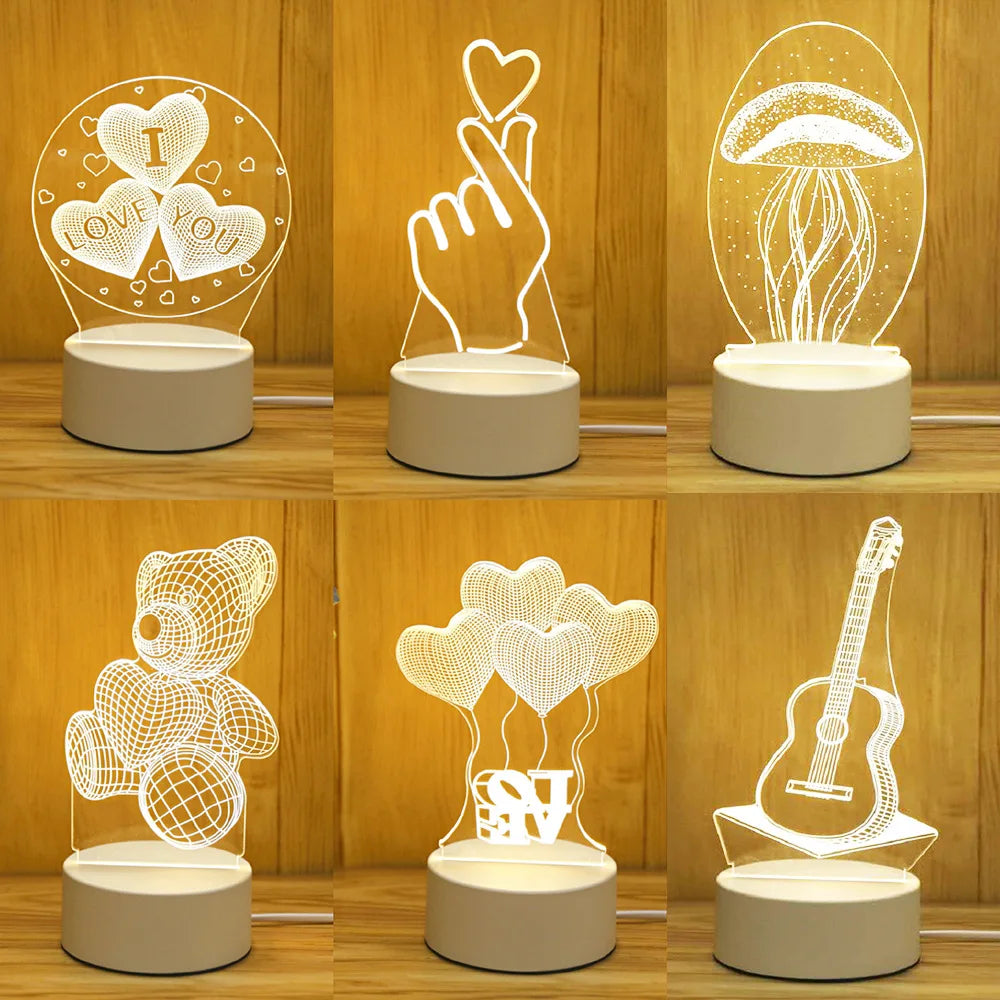 Romantic Love  Table Lamp