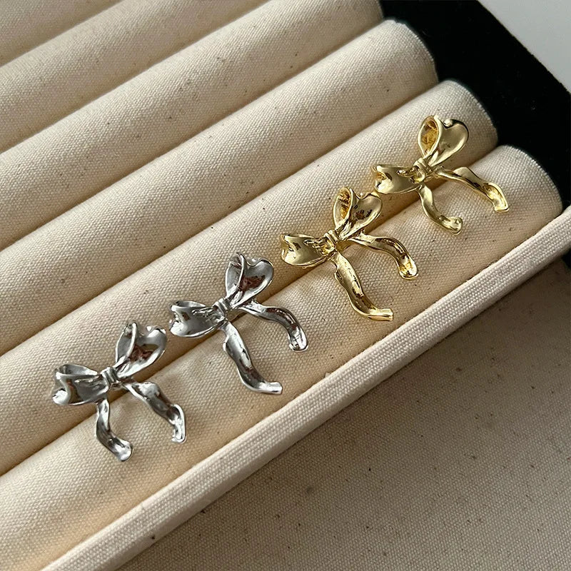 Sweet and Cool Style Bow Knot Earrings