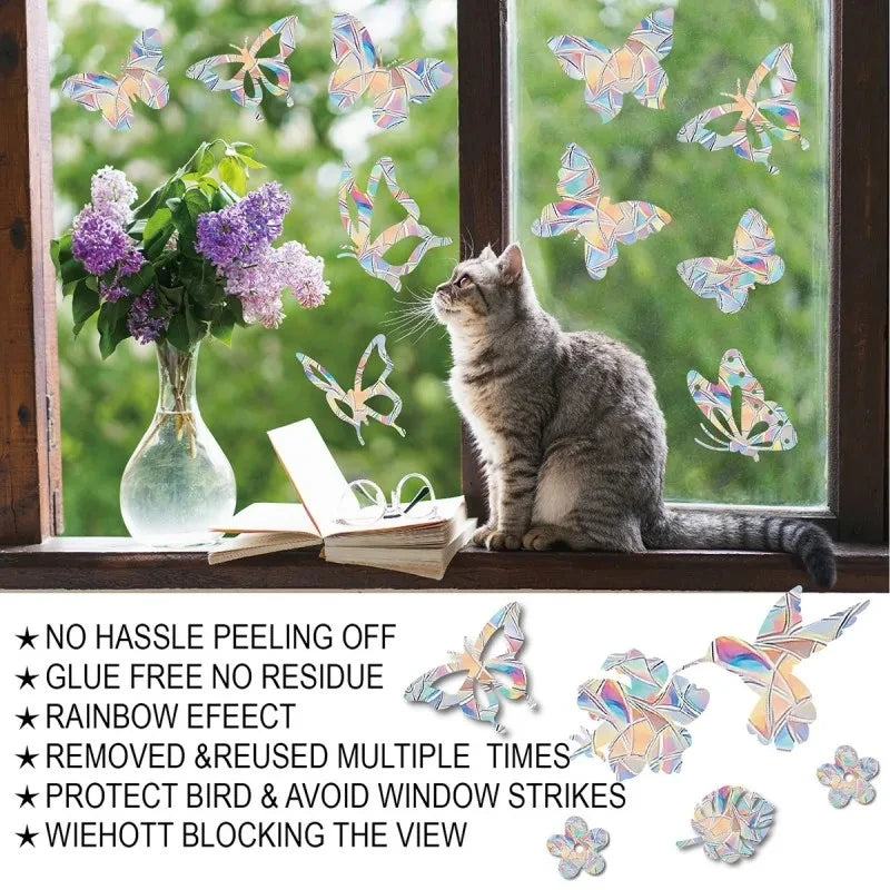 Rainbow Suncatcher Window Stickers