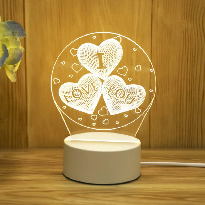 Romantic Love  Table Lamp