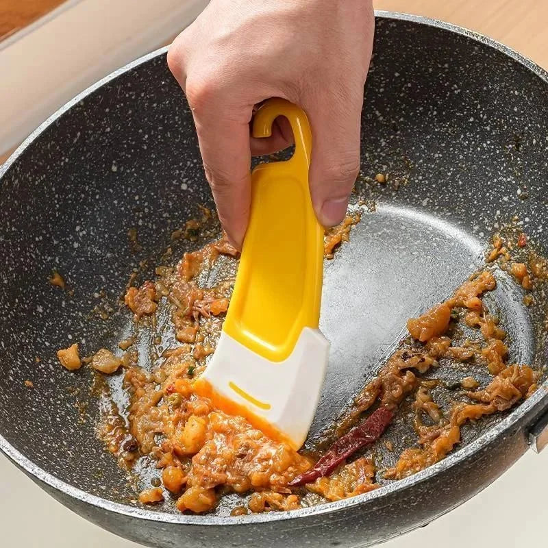 Silicone Pan Scraper Cleaning Tool