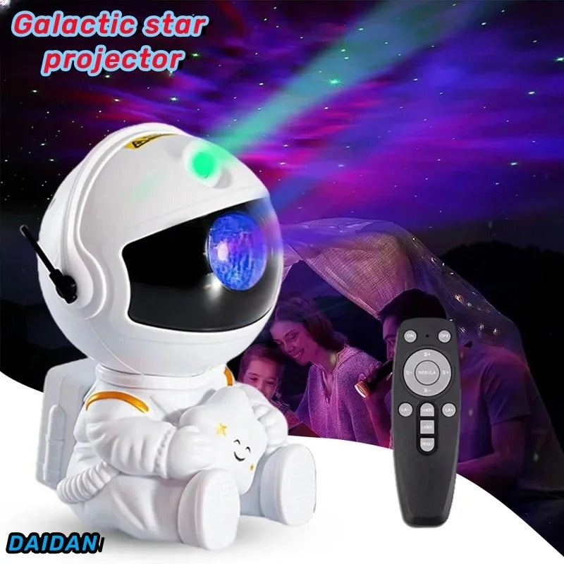 LED Ceiling Lamp for Bedroom | Galaxy Star Projector & Night Light | Astronaut Space Projector with Starry Nebula | Home Decor & Kids Gift