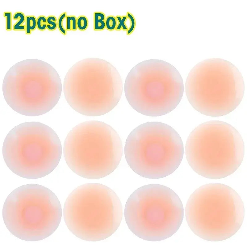 Reusable Silicone Breast Petals for Women | Invisible Nipple Covers | Strapless & Backless Stick-On Bra | Silicone Breast Stickers